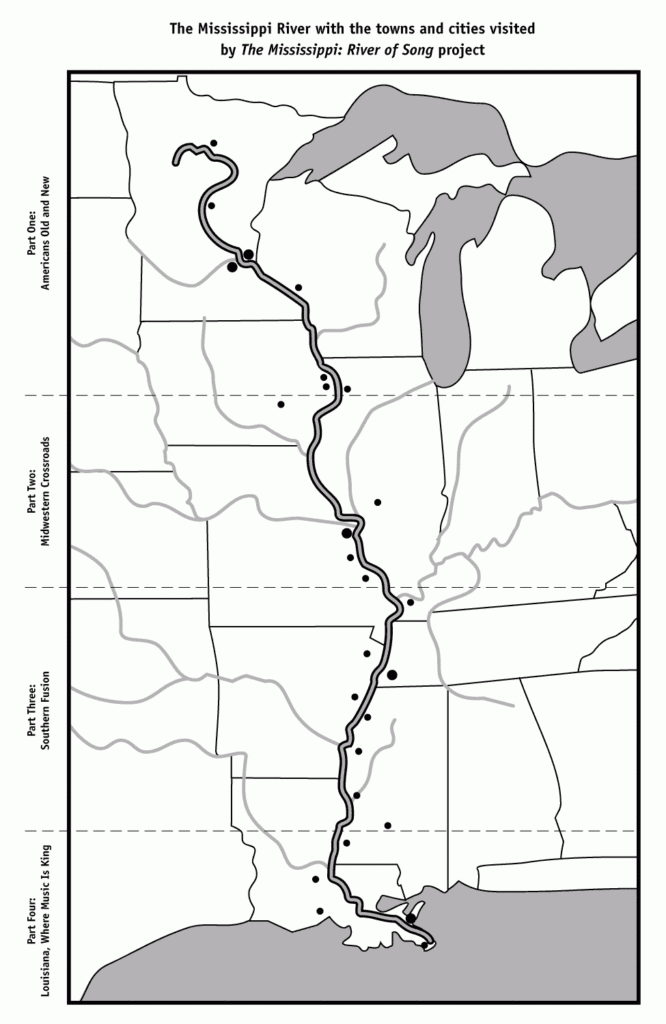 Blank Map For Minn Of The Mississippi Homeschool Geography Teaching 