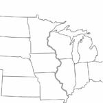 Blank Map Of Midwest States Printable Map