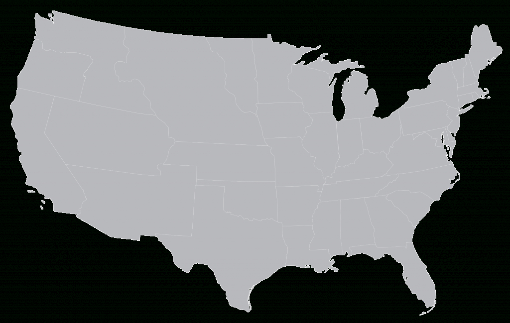 Blank Map Of United States In 1860 Printable Map