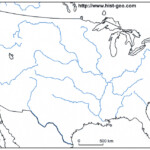 Blank Physical Map Of The United States Printable Map