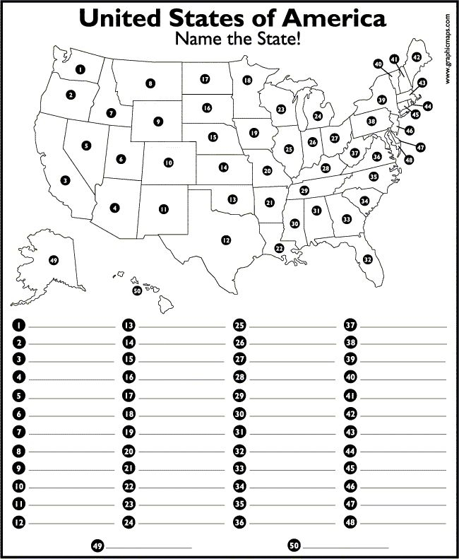 Blank States Map Fill Blank Us Map Game Blank Printable United States 