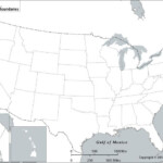 Blank US Map With State Boundaries Map Us Map Us Geography