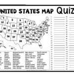 Blank Us Map With State Names Us Map Of Capitals Quiz Us Map Quiz Quiz