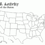 Coloring Page United States Map Coloring Home