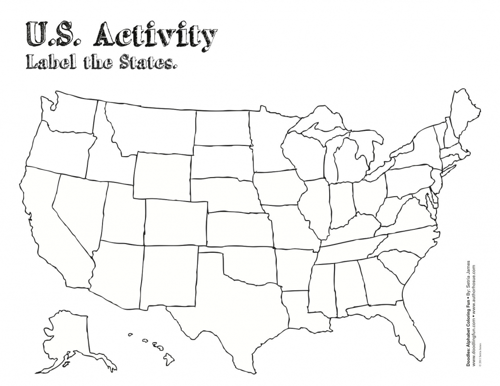 Free Printable Blank Us Map With State Outlines Printable US Maps