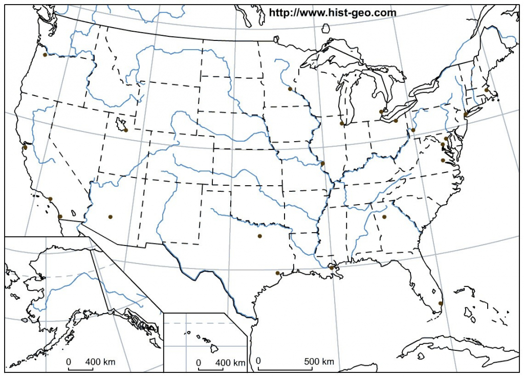 Free Printable Physical Map Of The United States Printable US Maps