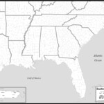 Image Result For Central States Of Usa Blank Map Printable Maps