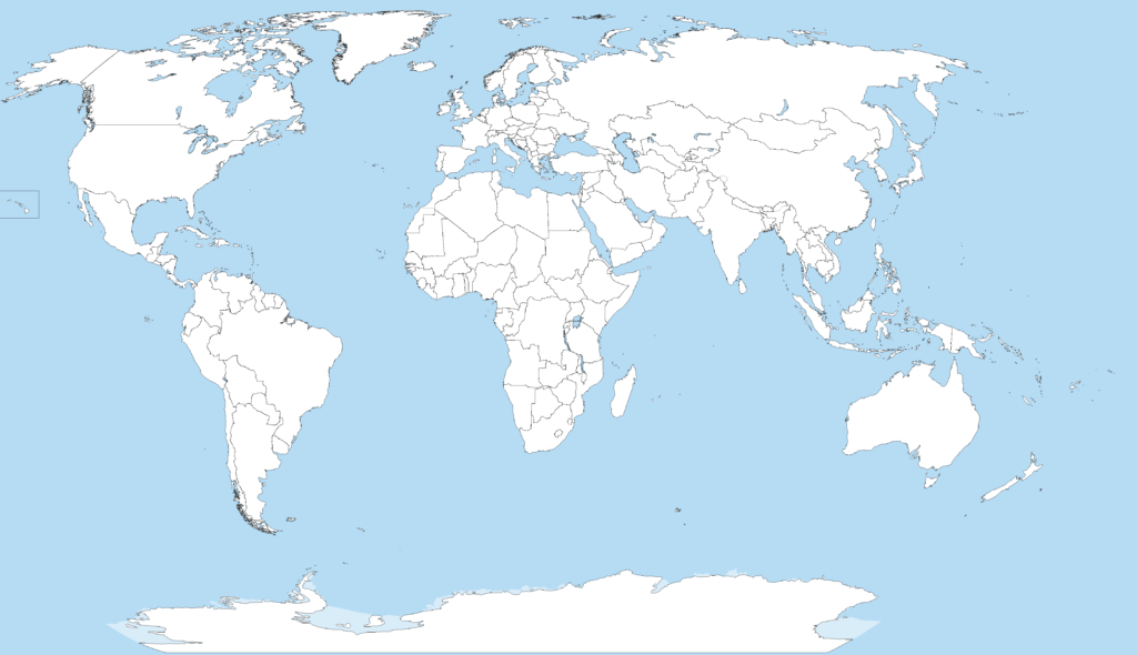 Mappa Alta Risoluzione Mondo