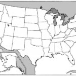 Physical Geography 101 Blank Map Of The US