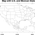 Printable Blank Map Of Mexico And Central America