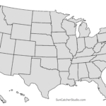 Printable Blank Map Of The United States