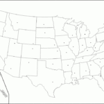 Printable Blank United States Map With Capitals Printable US Maps