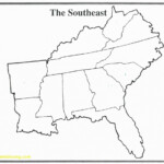 Printable Map Of Southeast United States Printable Maps