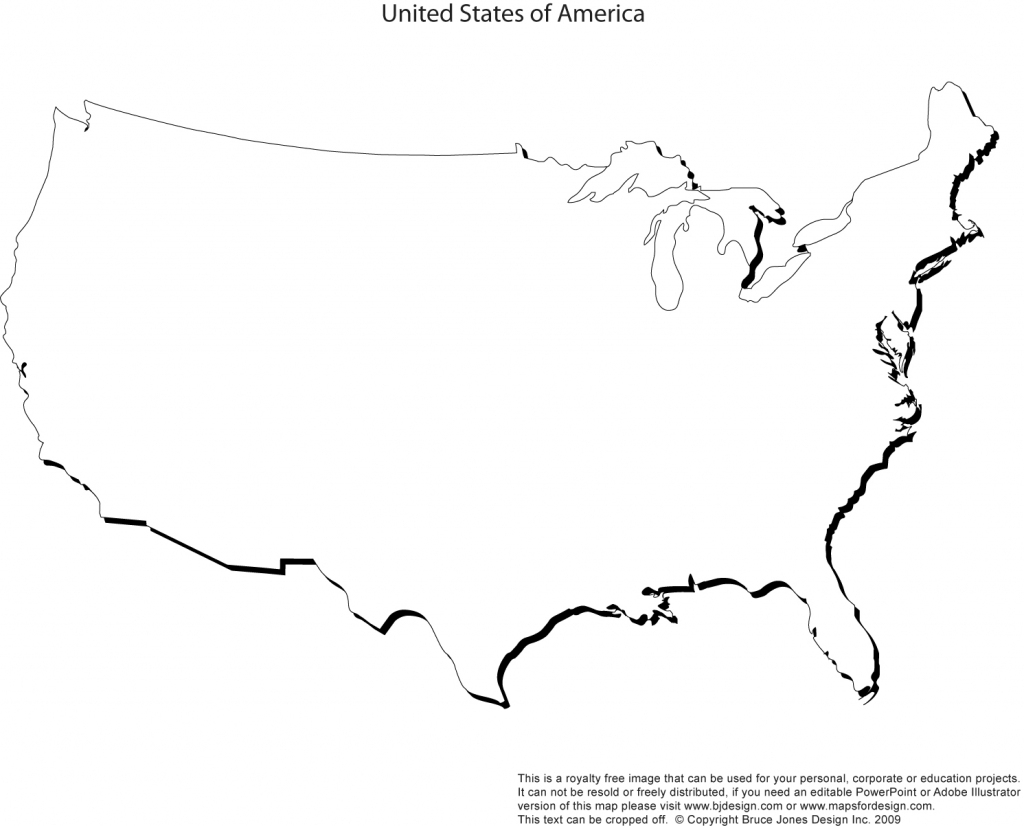 Printable Map Of The United States Without State Names Printable Maps