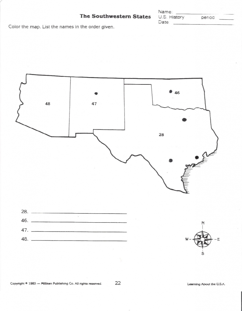 Printable Map Of The West Region Of The United States Printable US Maps