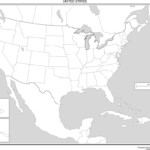 Printable Map Of Usa Canada And Mexico Printable US Maps
