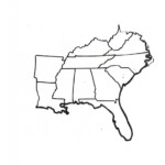 South Us Region Map Blank Save Results For Blank Map Southeast