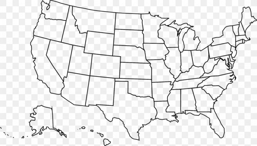 United States Blank Map Vector Map PNG 1024x581px United States 