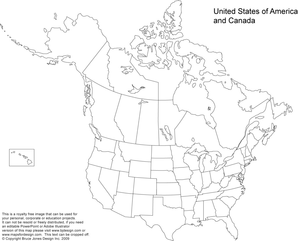 US And Canada Printable Blank Maps Royalty Free Clip Art Download 