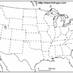 Us State Outlines No Text Blank Maps Royalty Free Clip Art