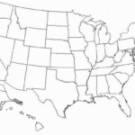 Us States Map Quiz Printable Map