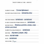 42 Fake Doctor s Note Templates For School Work Printable Templates
