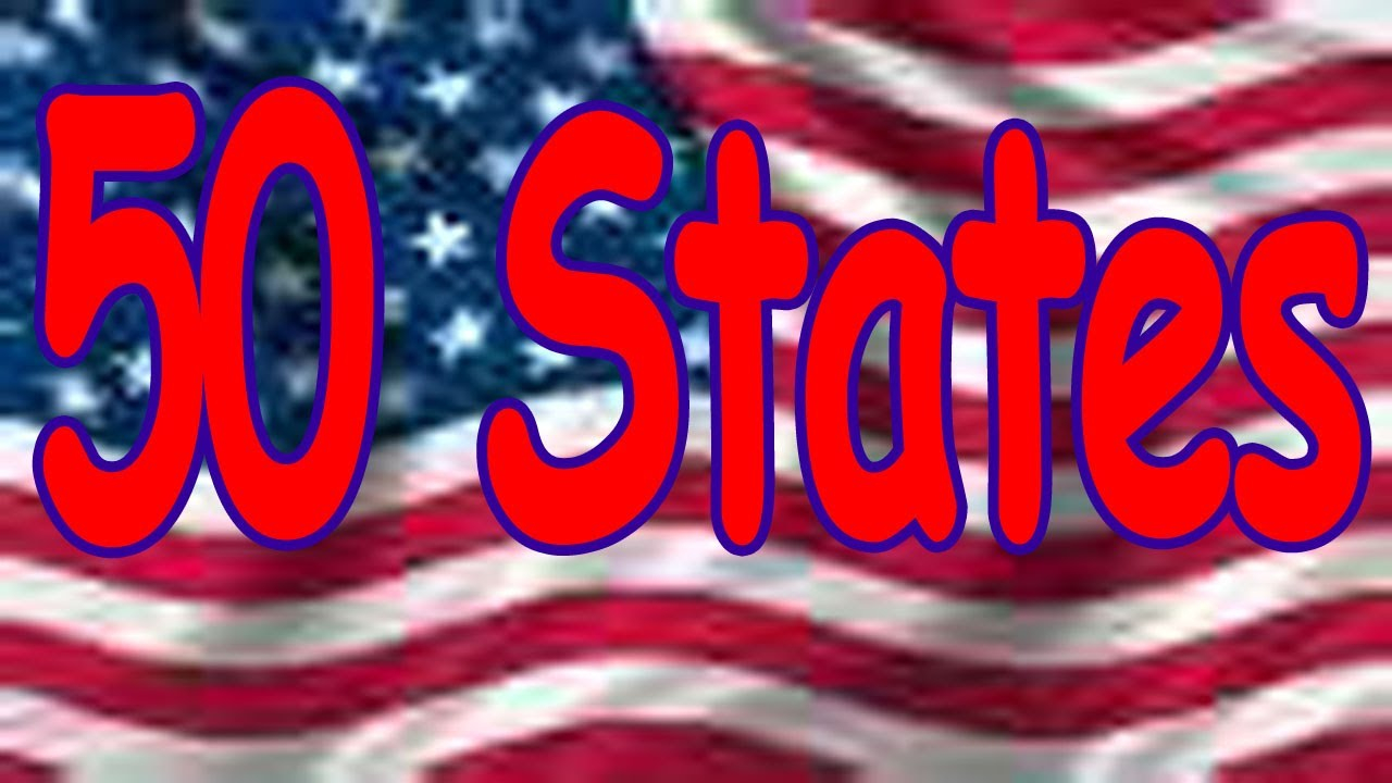 50 States Song rhyming And In Alphabetical Order Children s Song By