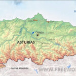 Asturias Maps