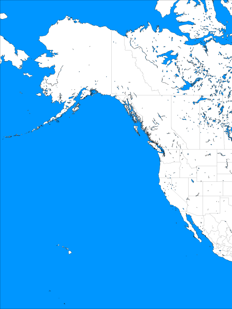 Blank map directory all of north america alternatehistory Wiki 