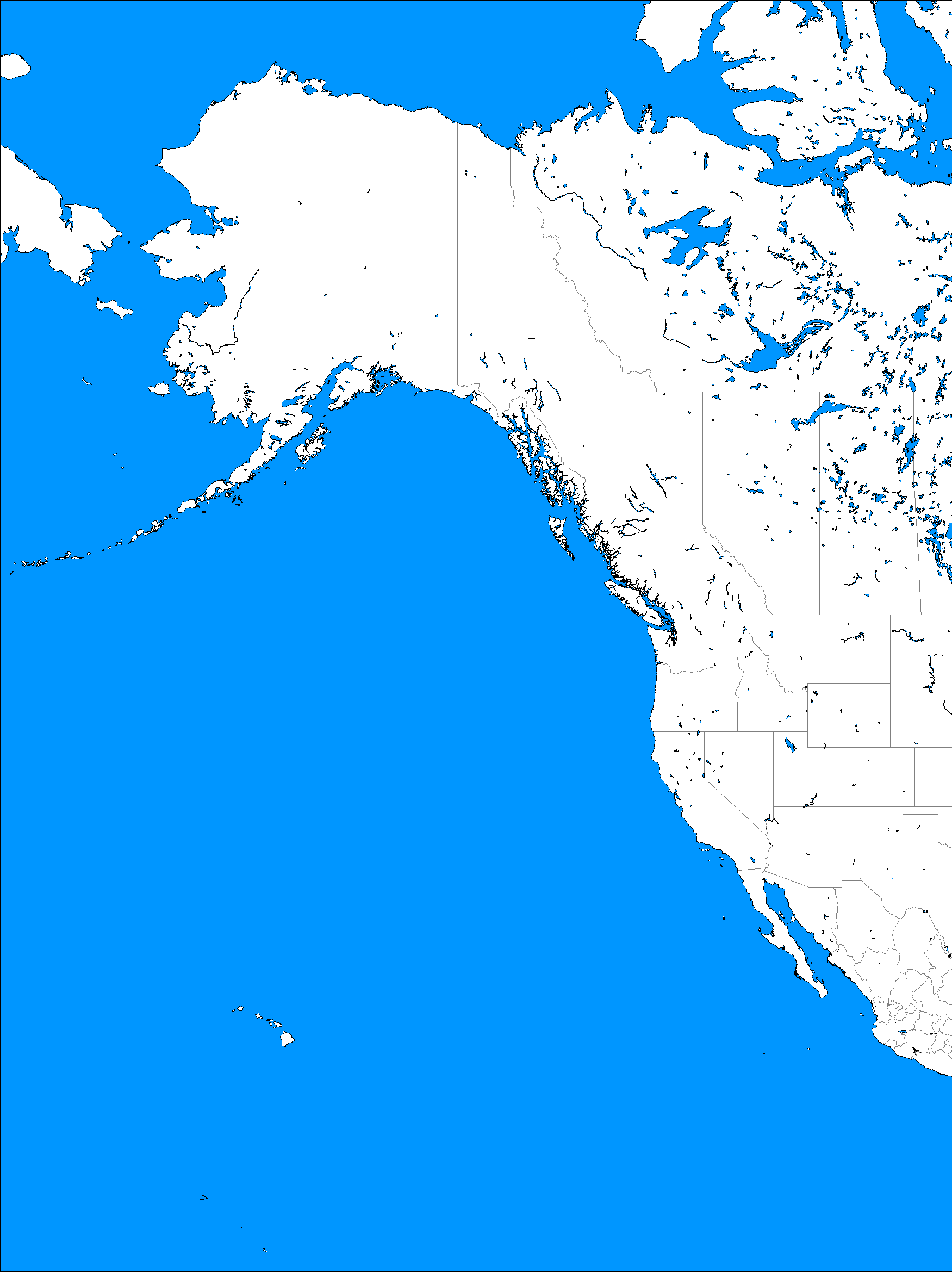 Blank map directory all of north america alternatehistory Wiki