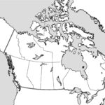 Blank Map Of Canada With Great Lakes World 2018 Canada Map North