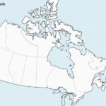 Blank Map Of Canada With Provinces Canada Map Vector Download Free