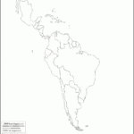 Blank Map Of Mexico Central And South America