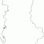 Blank Outline Map Of Albania