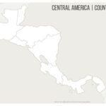 Blank Printable Central America Countries Map pdf Central America