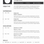 Blank Resume Template Pdf Lovely 46 Blank Resume Templates Doc Pdf