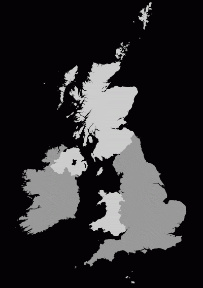 British Isles Outline Map Royalty Free Editable Vector Map Maproom