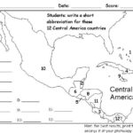 Central America Outline Map Printable Latin America Map Blank Map Of