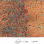 Colorado Map Online Maps Of Colorado State