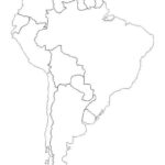 Coloring Page South America Free Printable Coloring Pages Mapa