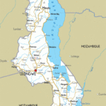 Detailed Clear Large Road Map Of Malawi Ezilon Maps