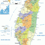 Detailed Political Map Of Taiwan Ezilon Maps