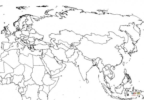 Dibujos De Mapas De Europa Y Paises Para Colorear Colorear Im genes