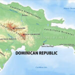 Dominican Republic Physical Map