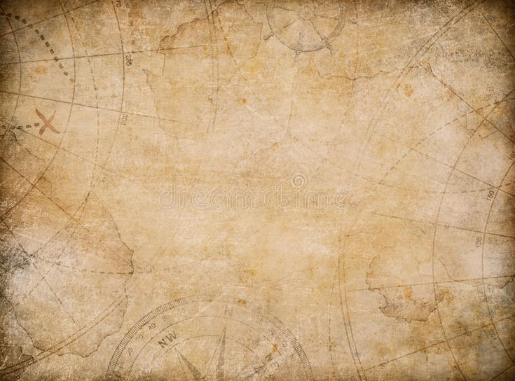Download Old Blank Pirates Treasure Map Background Stock Illustration 