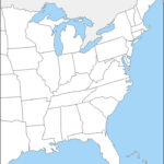 East Coast Of The United States Free Map Free Blank Map Free