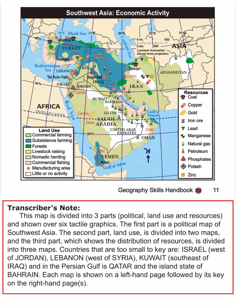 Example Southwest Asia