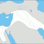 Fertile Crescent Mesopotamian And Egypt Free Map Free Blank Map