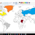 Fill An Area With Color In Microsoft Paint YouTube
