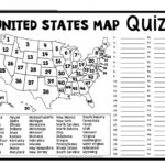 Fill In States Map Worksheets 99Worksheets
